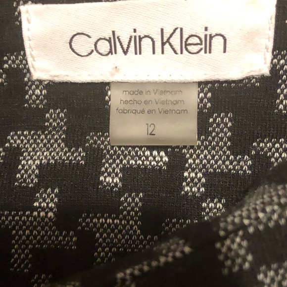 Calvin Klein Houndstooth Dress - Picture 5 of 7